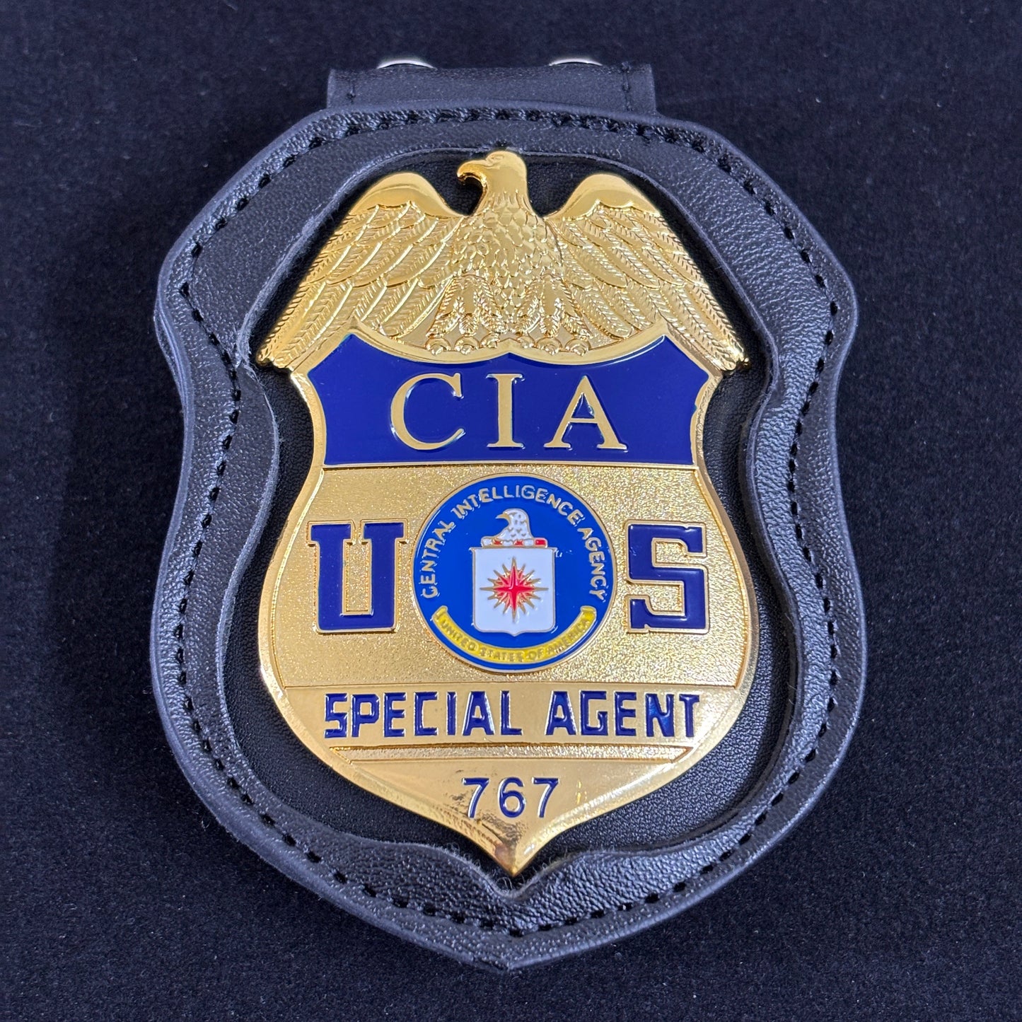 Badge cinématographique américain de la CIA : Agent spécial, accessoire 767
