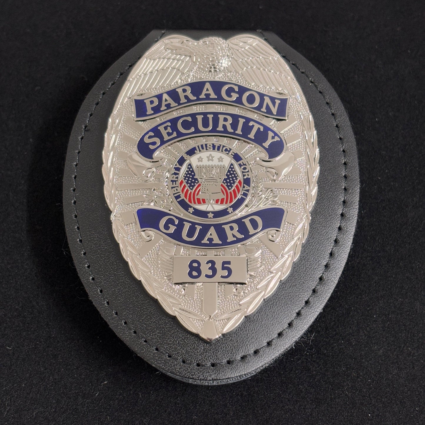 Réplique du badge de garde de sécurité Paragon de la Maison Blanche américaine, accessoire de film 835