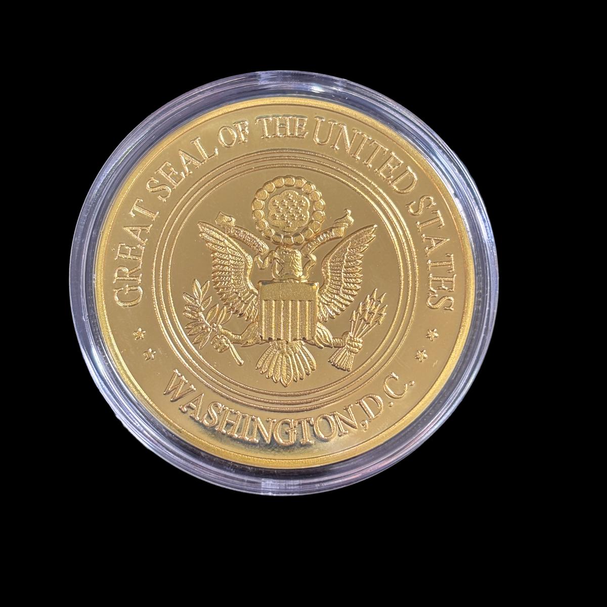 GREAT SEAL OF THE UNITED STATES WASHINGTON,D.C, FBl Challenge Coin