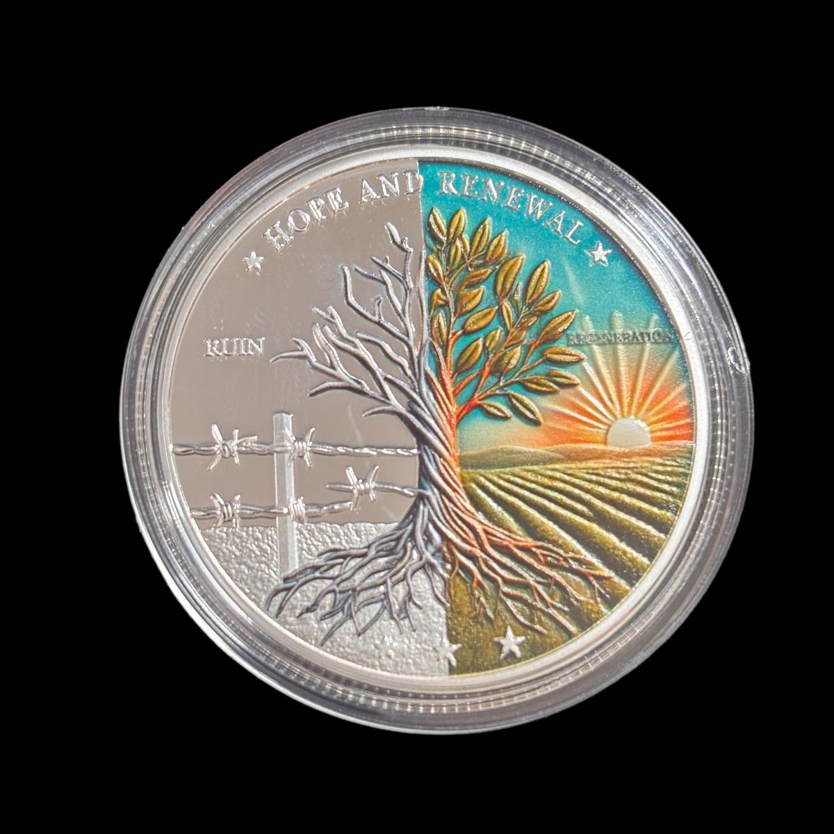 HOPE AND RENEWAL Challenge Coin
