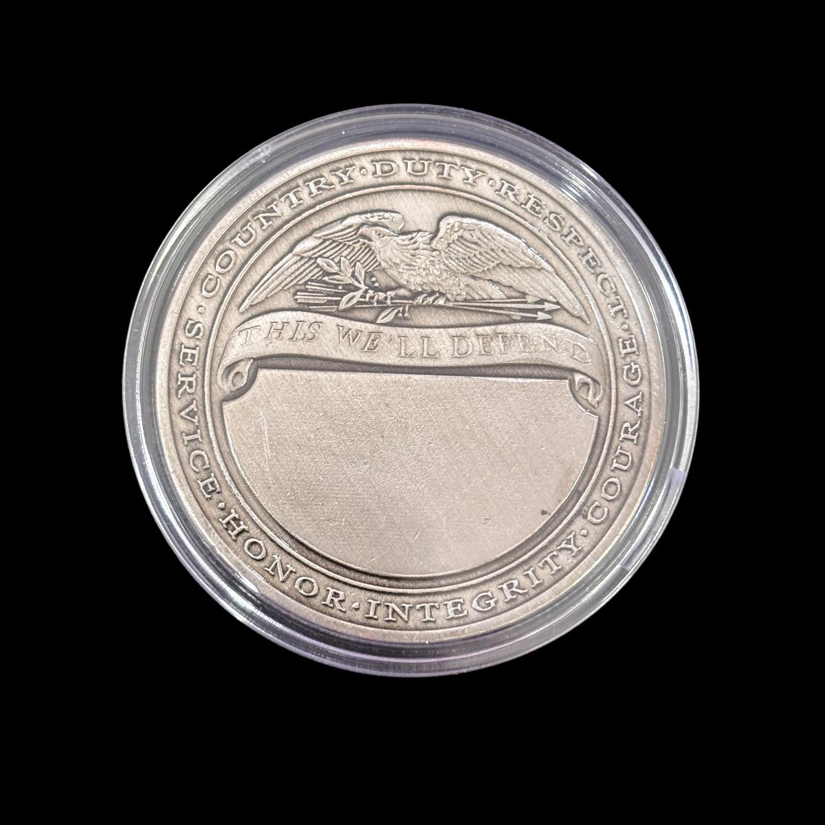 82ND AIRBORNE DIVISION ALL AMERICAN THIS WE'LL DEFEND Challenge Coin