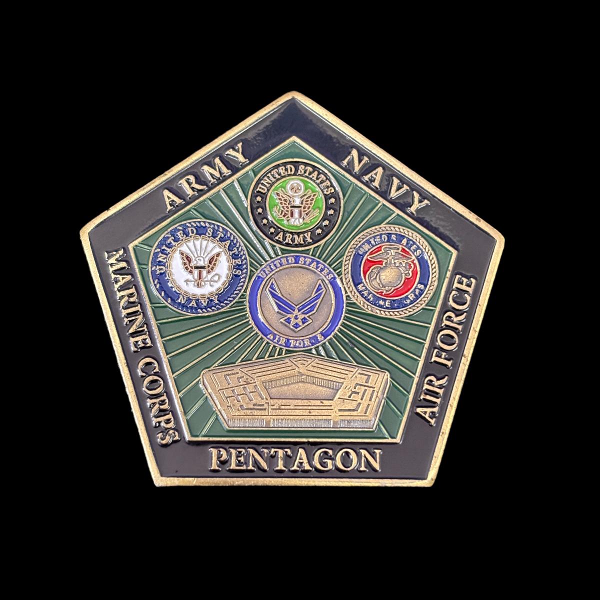 US. DEPT. OF DEFENSE PENTAGON Challenge Coin