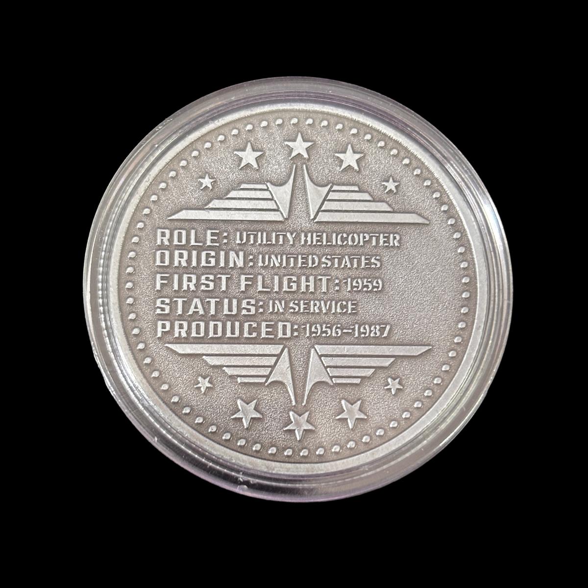 ROLE ORIGIN FIRST FLIGHT UH-1 HUEY Challenge Coin