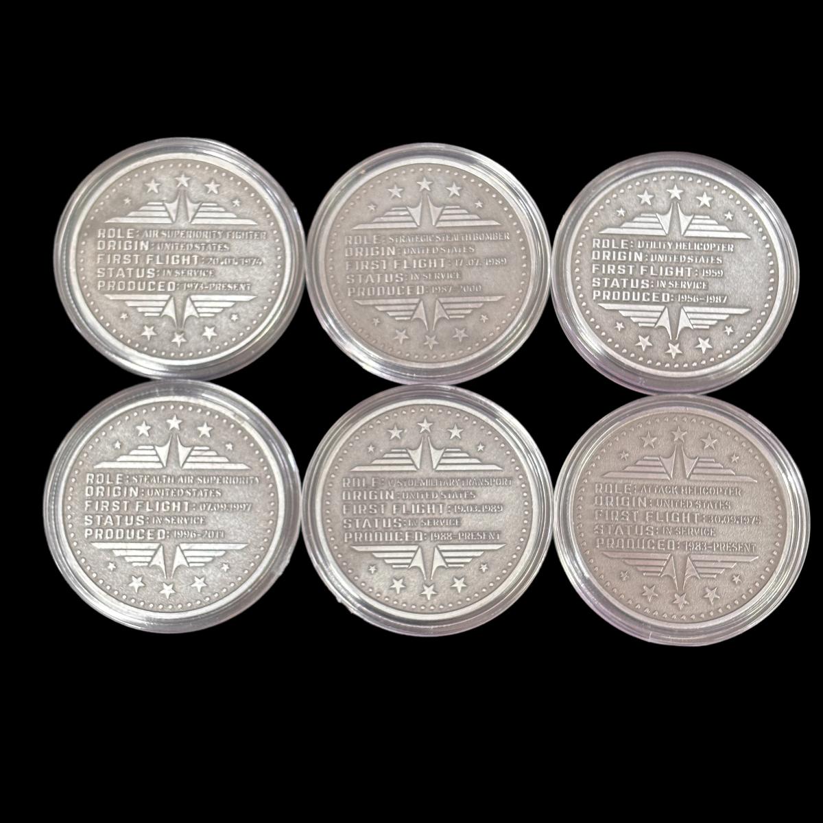 ROLE ORIGIN FIRST FLIGHT Challenge Coins set