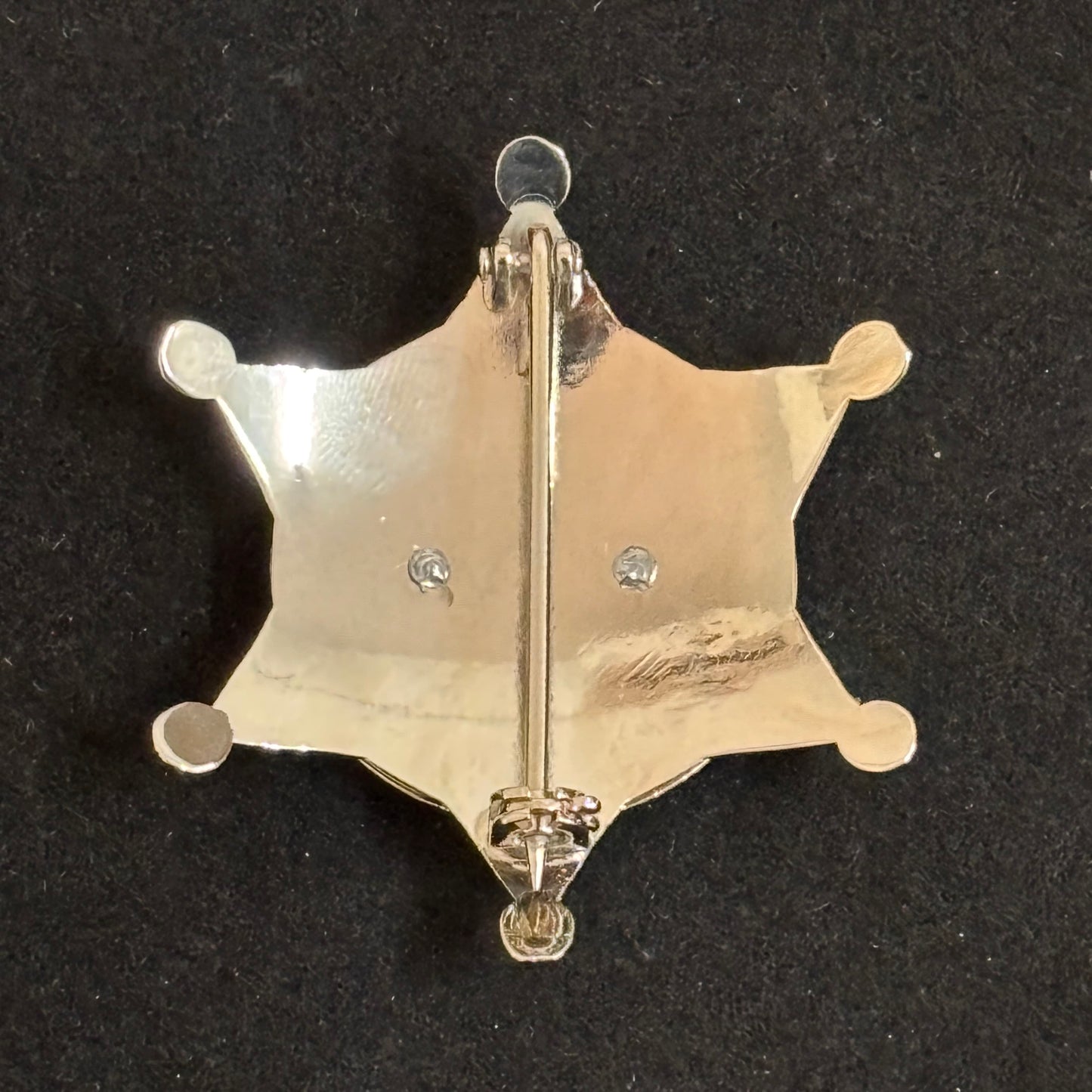 Réplique de l'insigne d'agent de sécurité de l'État du Lllinois, accessoire de film