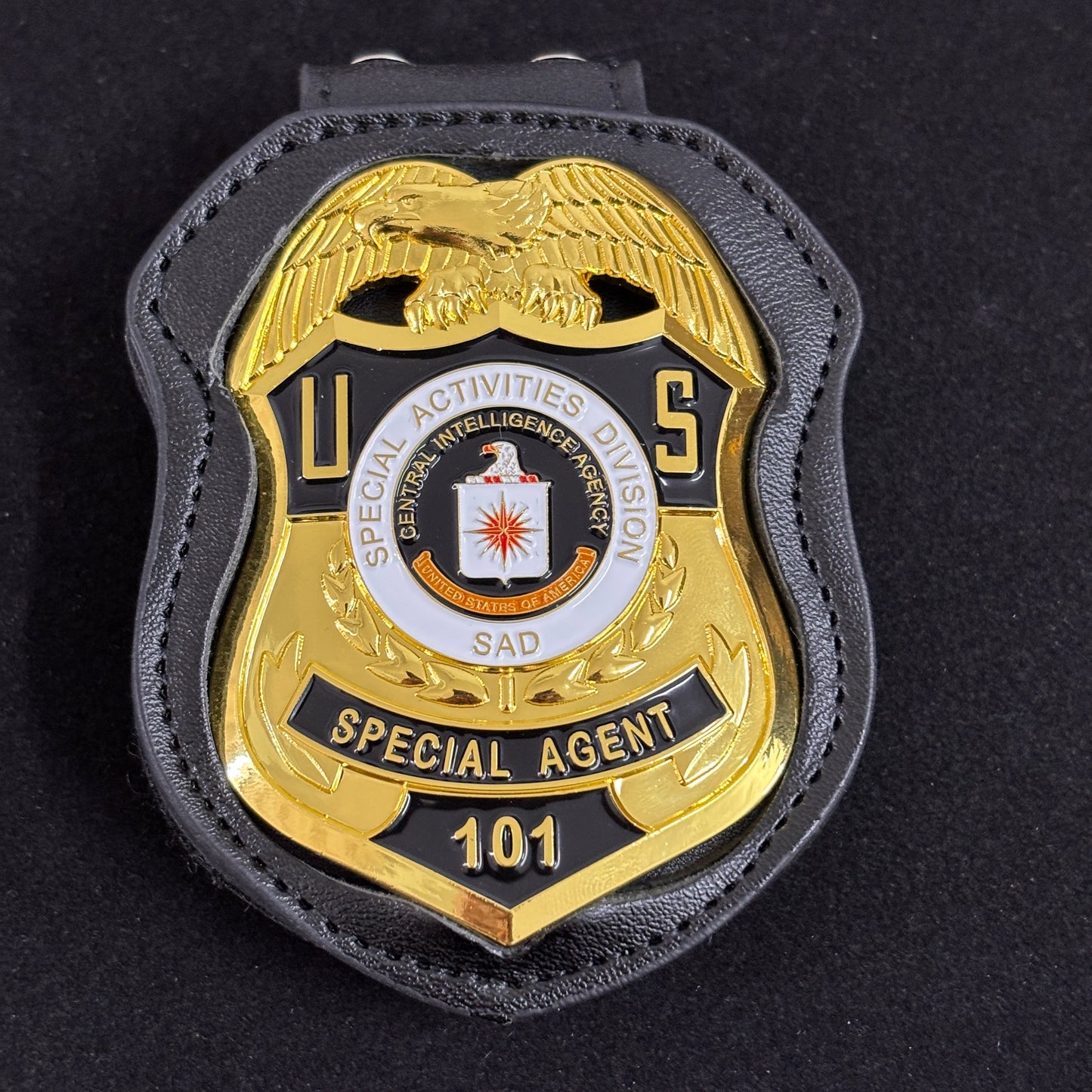 Réplique du badge d'agent spécial de la Division des activités spéciales, accessoires de cinéma 101 