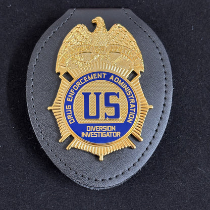 US DEA DI Diversion Investigator Badge Replik Filmrequisiten 