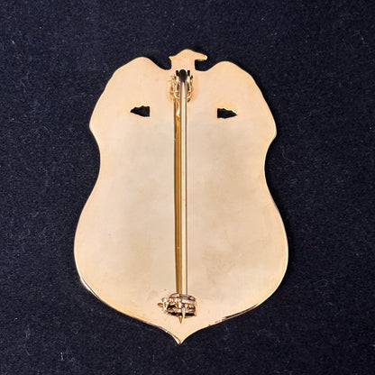 Réplique de l'insigne d'officier de l'administration américaine de la sécurité des transports 