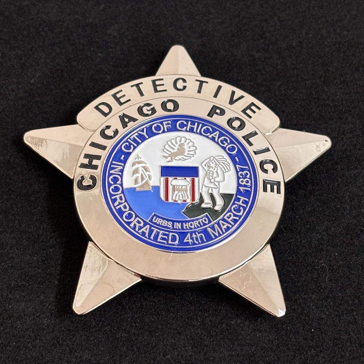 CPD Chicago Police Detective Badge Replica Movie Props