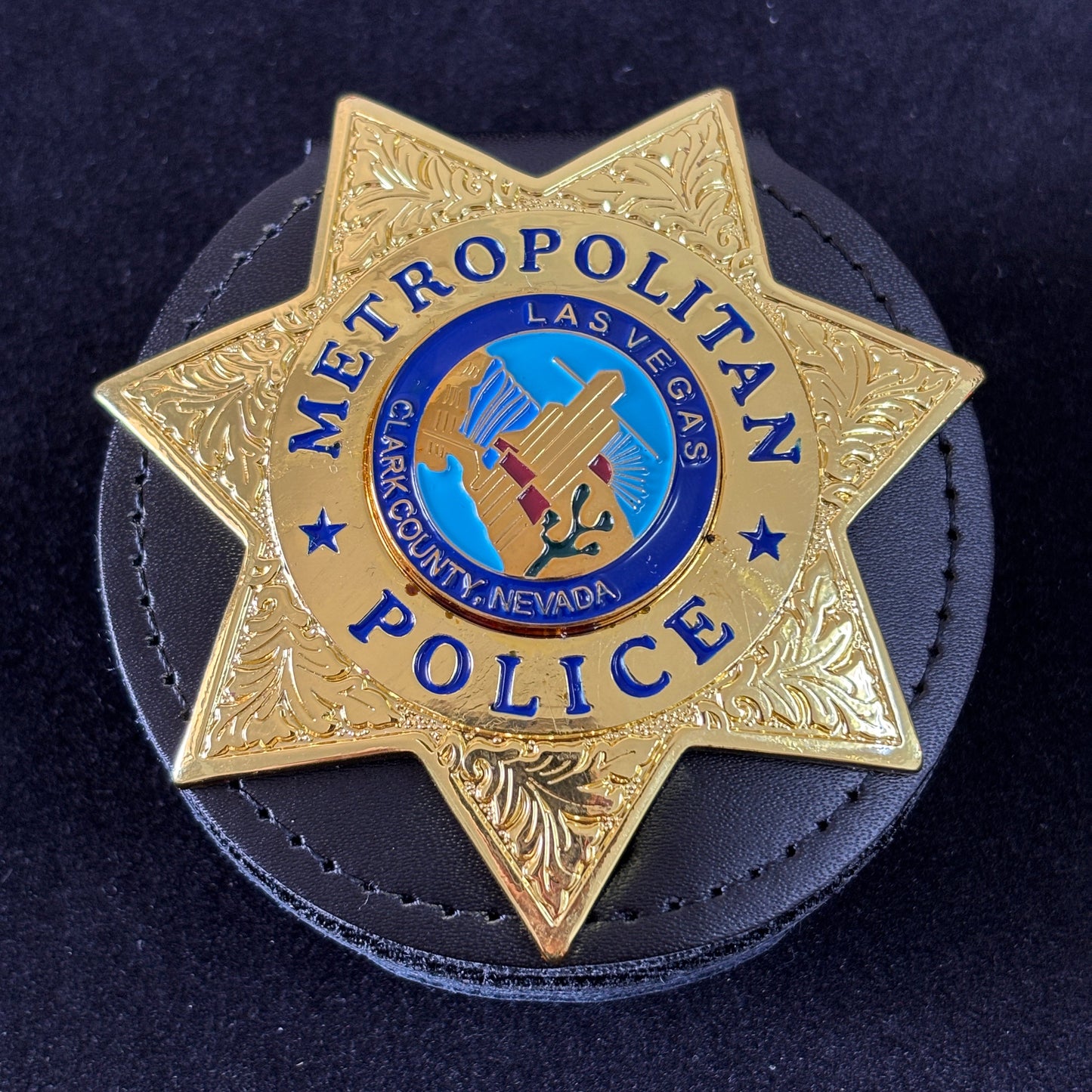 Las Vegas Metropolitan Police Badge  LVMPD Replica Movie Props