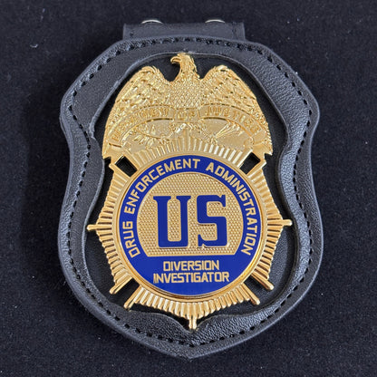 US DEA DI Diversion Investigator Badge Replik Filmrequisiten 