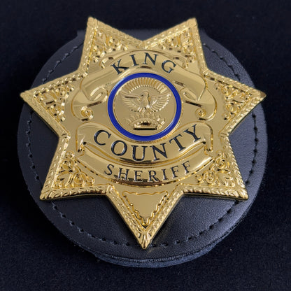 King County Sheriff Badge Replica Replica Movie Props