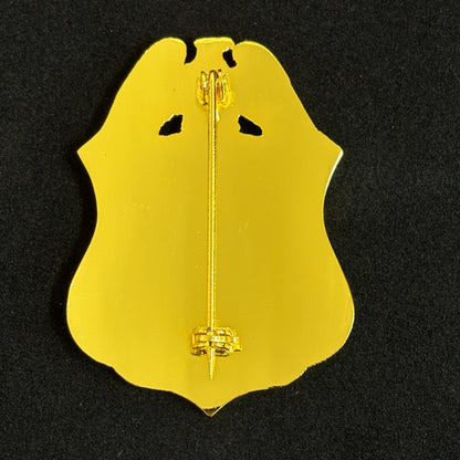 Réplique de l'insigne du directeur des opérations sur le terrain du DFO des États-Unis, accessoire de film 