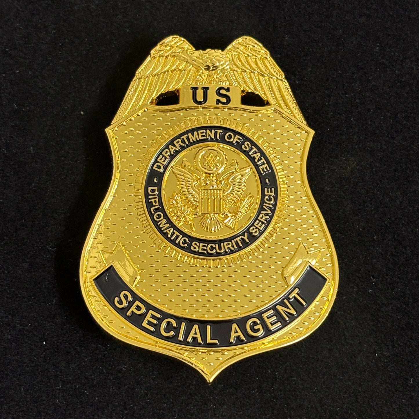 US Diplomatic Security Service Special Agent BADGE Replik Filmrequisiten 