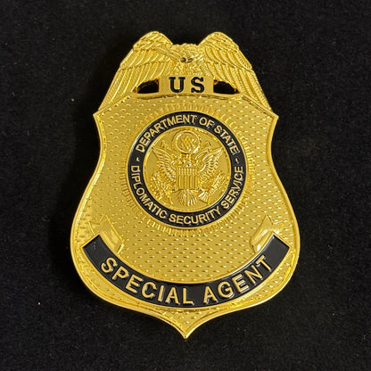 US Diplomatic Security Service Special Agent BADGE Replik Filmrequisiten 