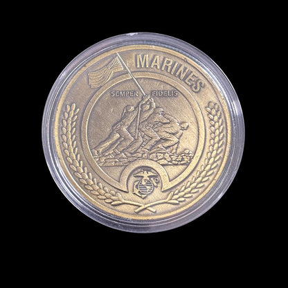 WE MAKE MARINES ALWAYS A MARINE Challenge Coin