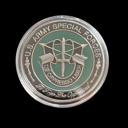 U.S.ARMY SPECIAL FORCES TO FREE THE OPPRESSED Challenge Coin
