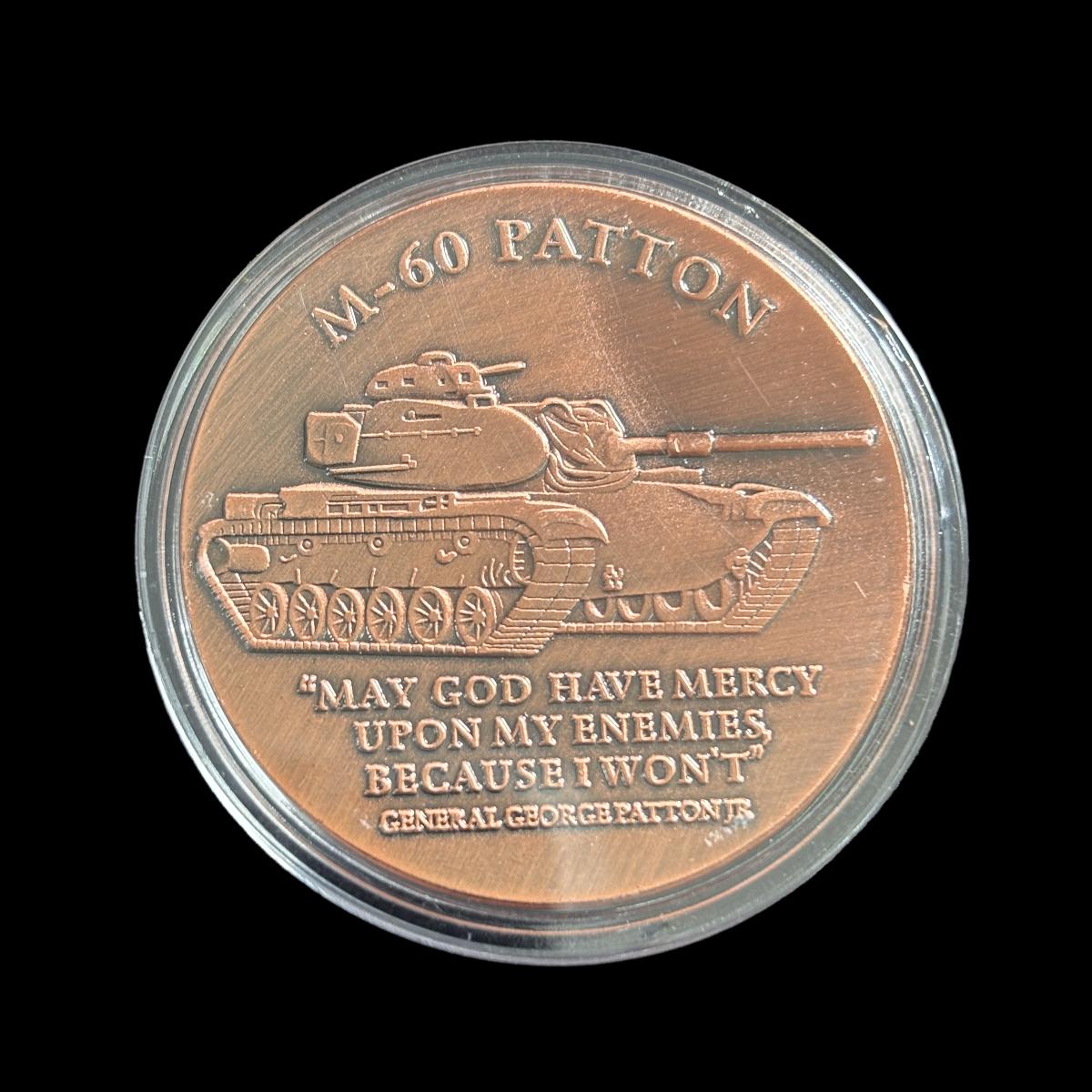 UNITED STATES ARMY M-60 PATTON Challenge Coin
