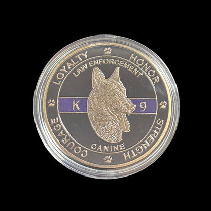 PROTECTOR OF LAW ENFORCEMENT GUARDIANS OF THE NIGHT Challenge Coin
