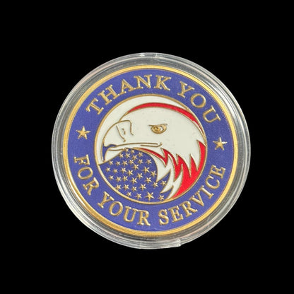US YOUR NATION PROUDLY SALUTES YOU Challenge Coin