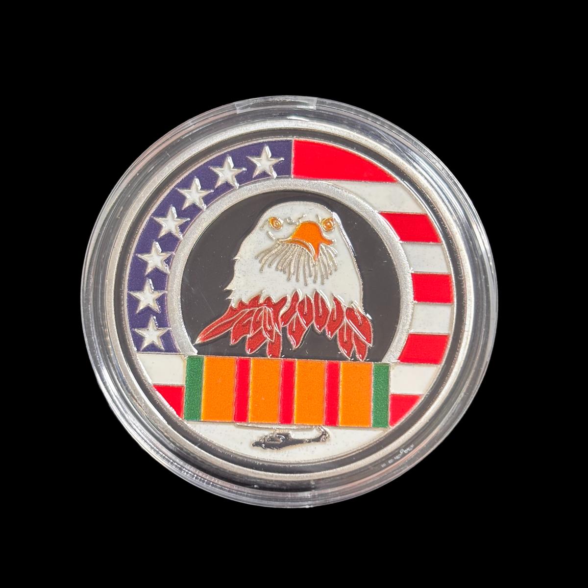 WELCOME HOME BROTHER MAY YOU NEVER WALK ALONE AGAIN Challenge Coin