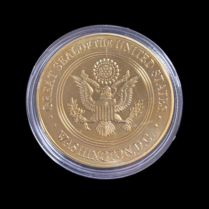GREAT SEAL OF THE UNITED STATES WASHINGTON,D.C, ARMY Challenge Coin