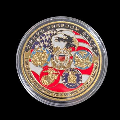 GREAT SEAL OF THE UNITED STATES WASHINGTON,D.C, ARMY Challenge Coin