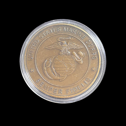 U.S. MARINE CORPS SEMPER FIDELIs Challenge Coin