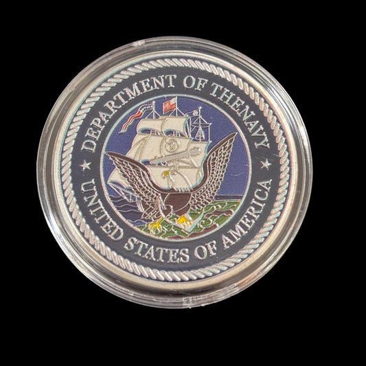 U.S. DEPT. OF THE NAVY Challenge Coin