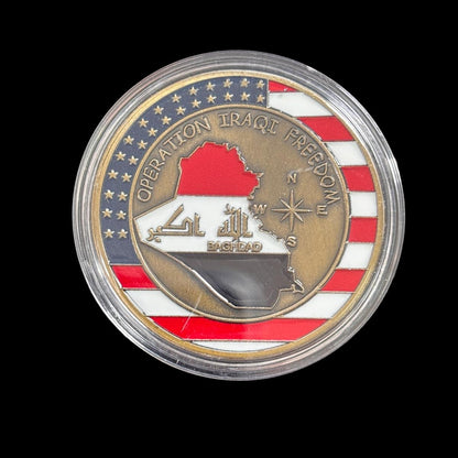 OPERATION IRAQI FREEDOM BAGHDAD Challenge Coin