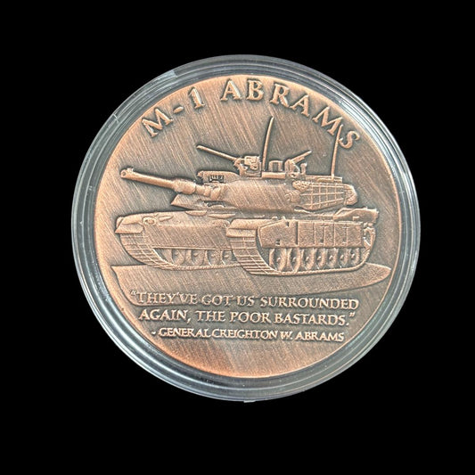 U.S.ARMY M-1 ABRAMS Challenge Coin