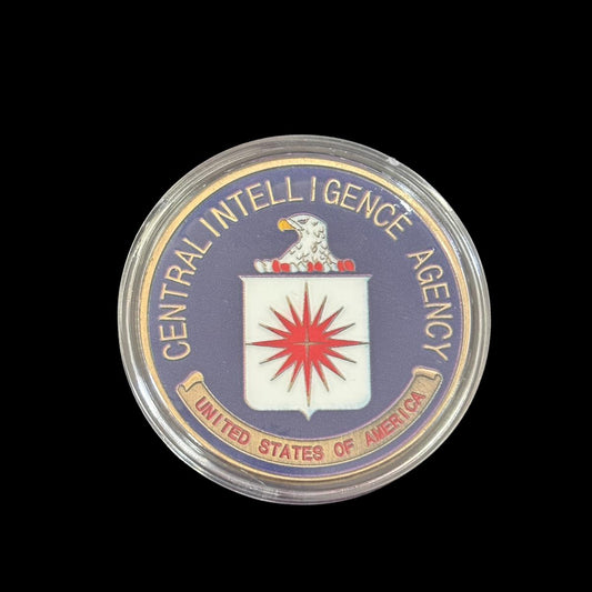US CIA PATRON SAINT OF LAW ENFORCEMENT Challenge Coin
