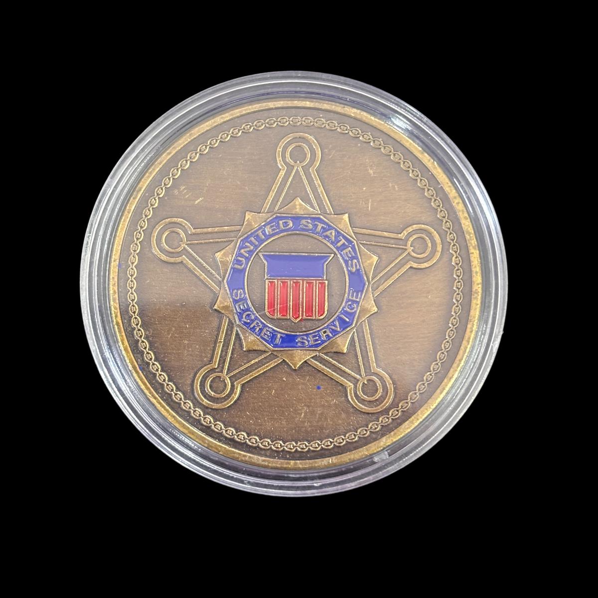 USSS PATRON SAINT OF LAW ENFORCRMENT Challenge Coin
