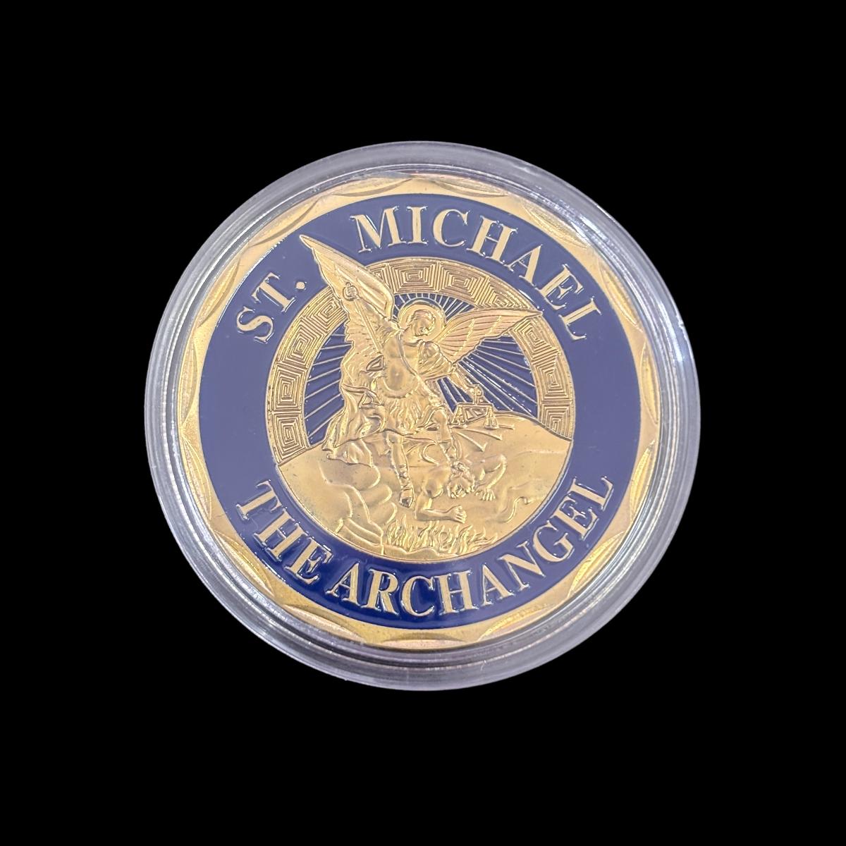 ST. MICHAEL THE ARCHANGEL Challenge Coin