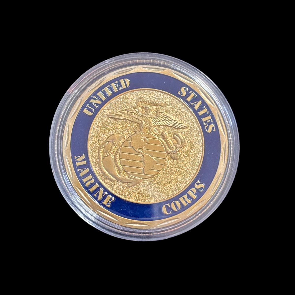 US MARINE CORPS 3RD MARINE DIVISION Challenge Coin