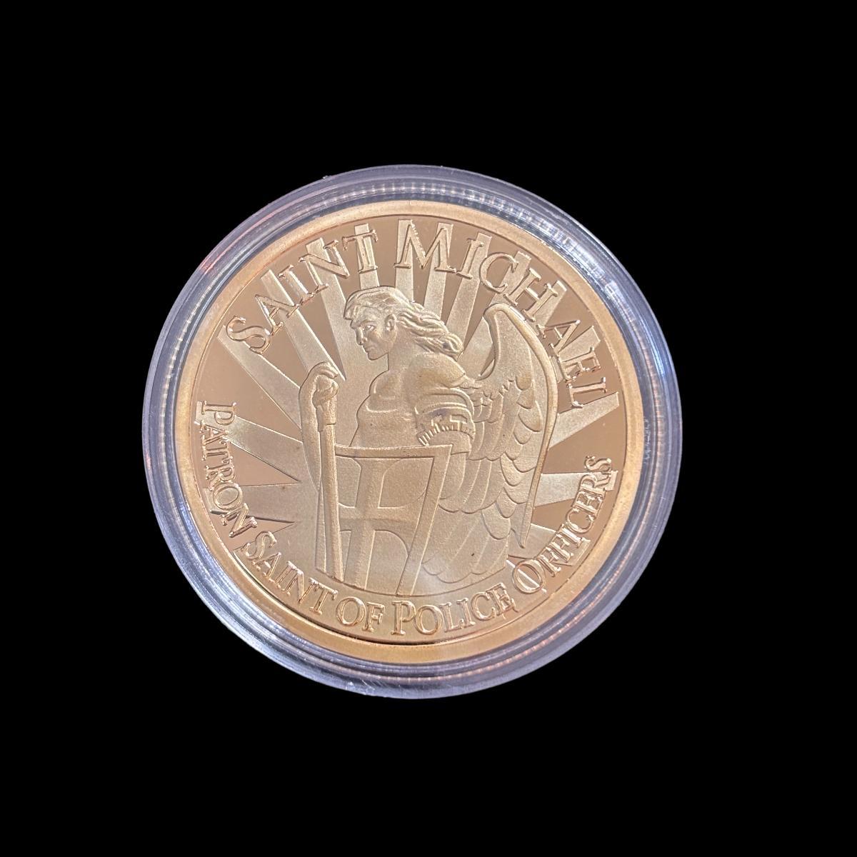 KEEP US SAFE DAY AND NIGHT GIVE US COURAGE STRENGTH AND MIGHT Challenge Coin