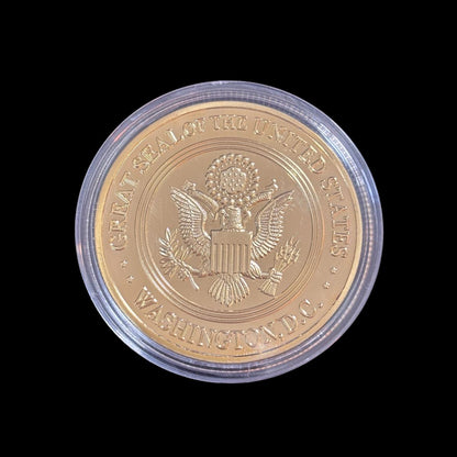 GREAT SEAL OF THE UNITED STATES WASHINGTON,D.C. COAST GUARD Challenge Coin