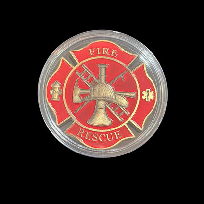 FIRE RESCUE Challenge Coin