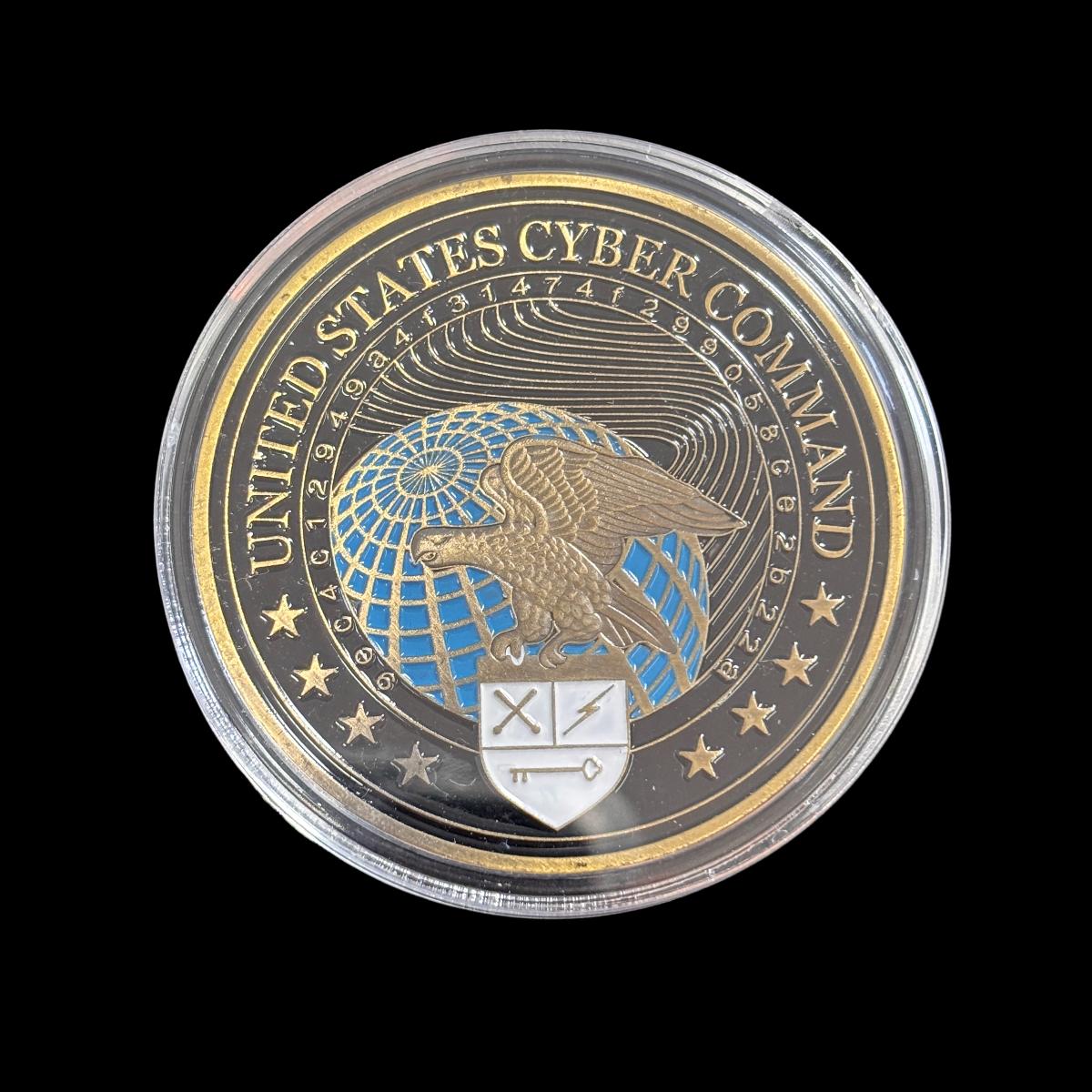 US CYBER COMMAND Challenge Coin – Badgedepots