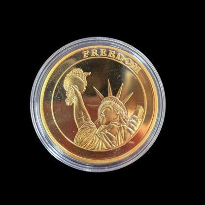 REMEMBER SEPT.11.2001 FREEDOM Challenge Coin