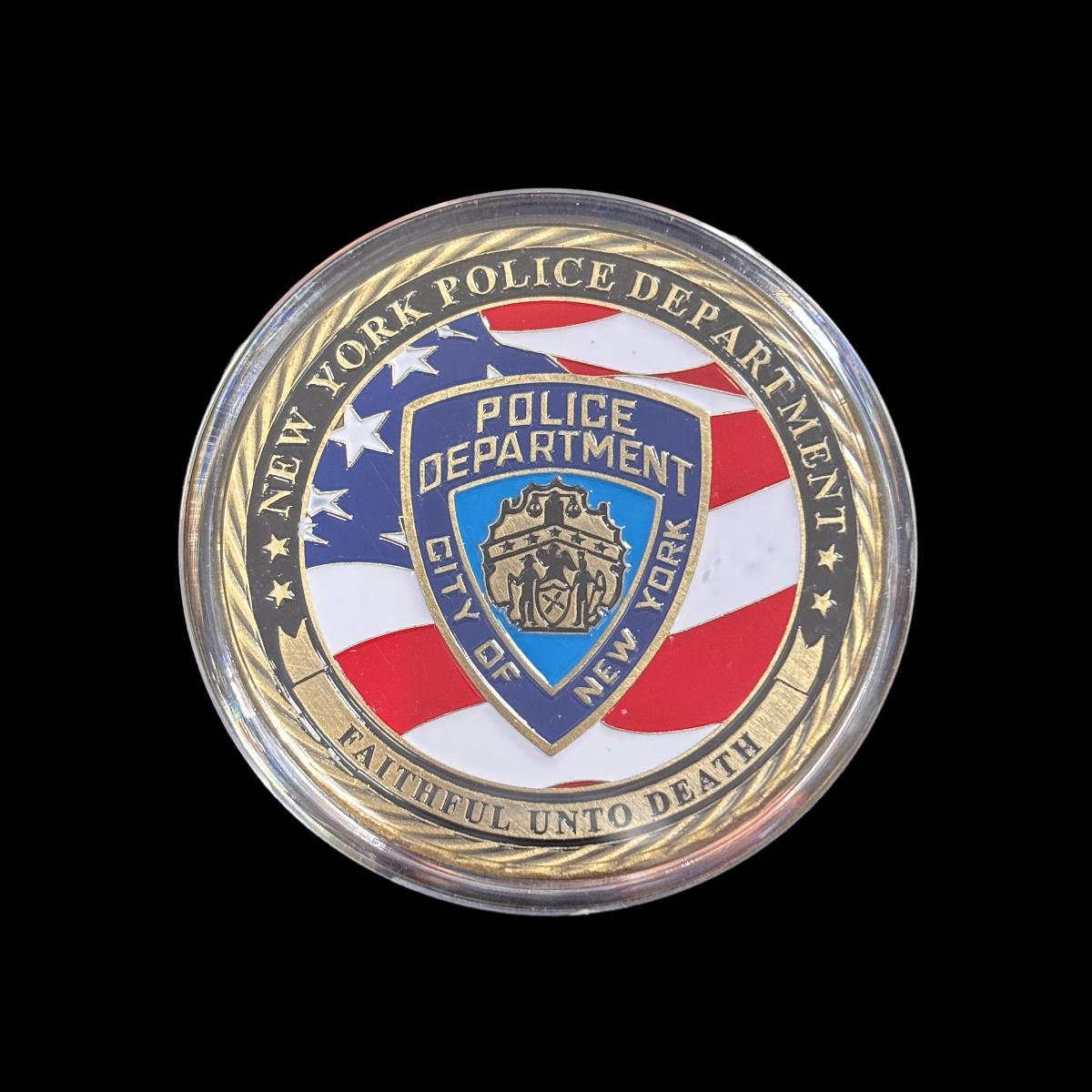 NYPD CITY OF NEW YORK POLICE DEPARTMENT Challenge Coin