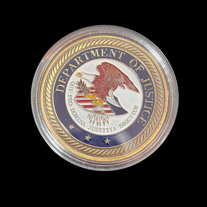 DEPT. OF JUSTICE Challenge Coin
