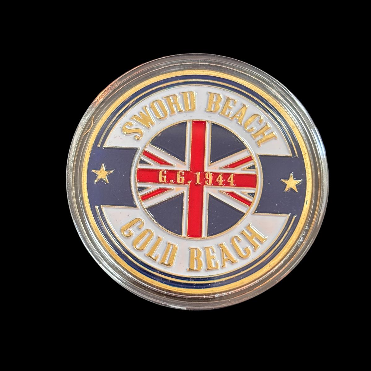 GOLD INFANTRY DIV, 50TH NORTHUMBRIAN Challenge Coin