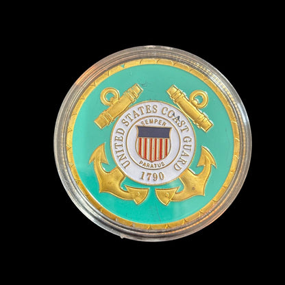 MARITIME LAW ENFORCEMENT U.S. COAST GUARD Challenge Coin
