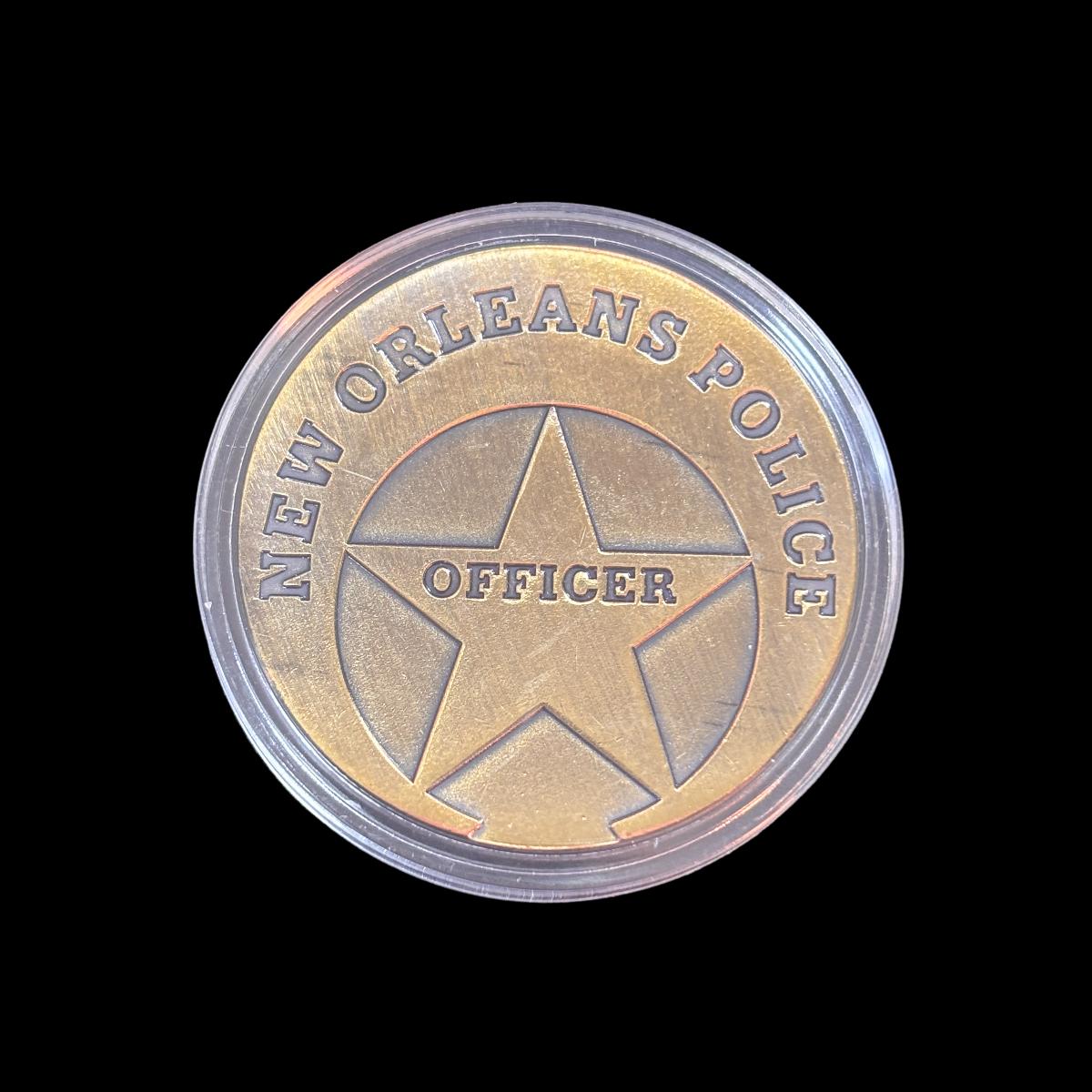 NEW ORLEANS POLICE OFFICER Challenge Coin