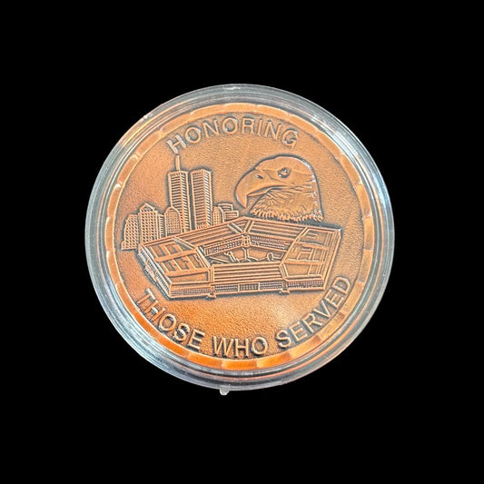 HONORING THOSE WHO SERVED Challenge Coin