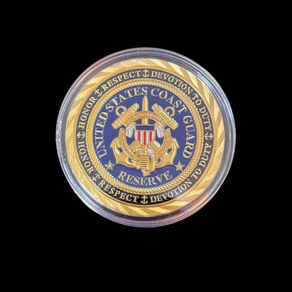 US COAST RESERVE SEMPER PARATUS Challenge Coin