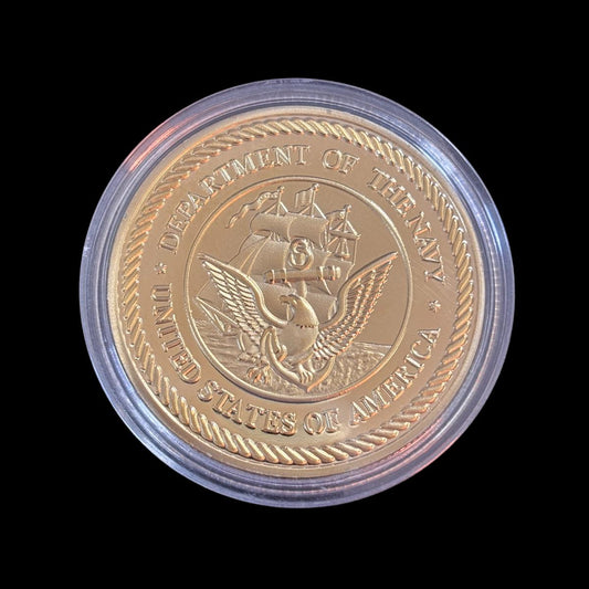UNITED STATES NAVY CHIEFS TRIED & TURE Challenge Coin