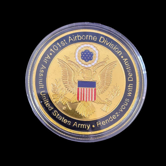 AIRBORNE 101ST AIRBORNE DIVISION Challenge Coin