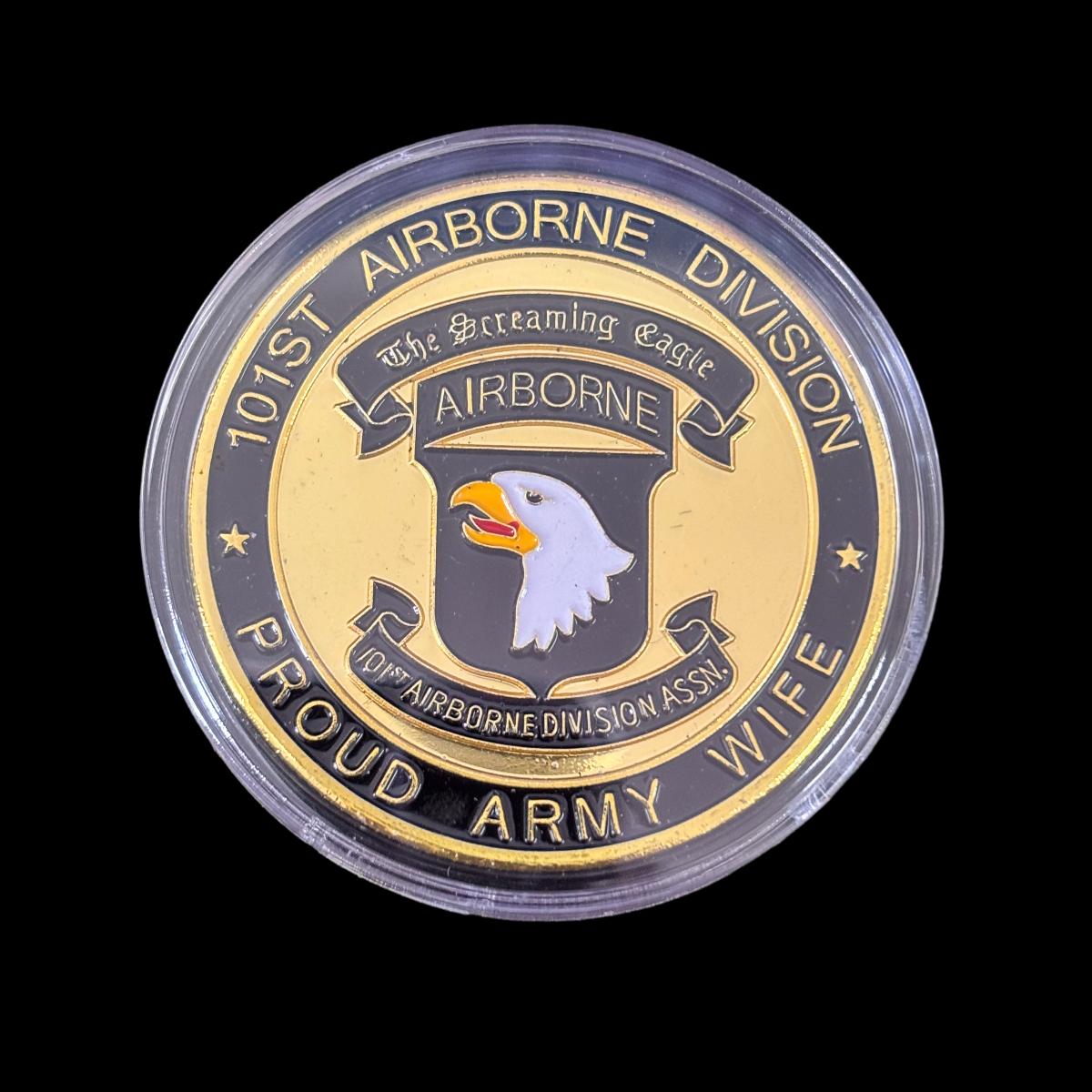 AIRBORNE 101ST AIRBORNE DIVISION Challenge Coin